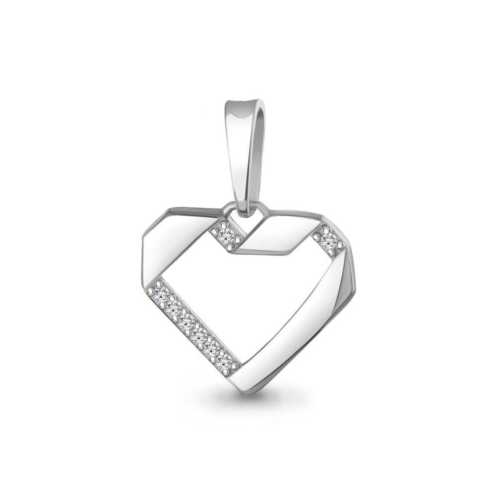 24832А Подвеска из Серебра с фианитами