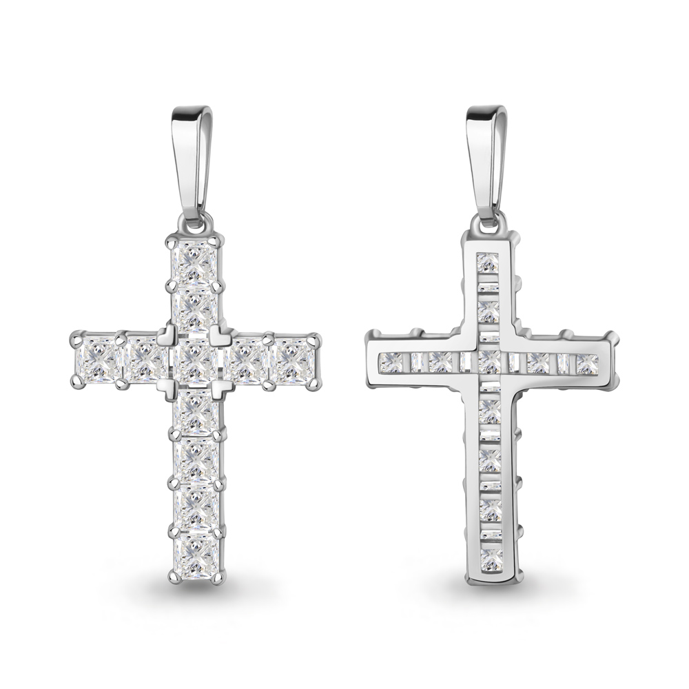 24833 Подвеска из Серебра с фианитами