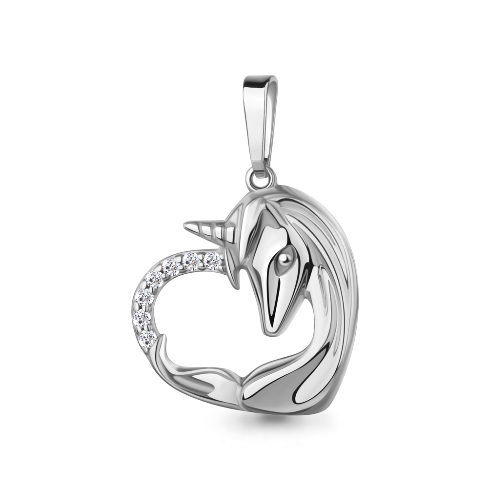 24836А Подвеска из Серебра с фианитами