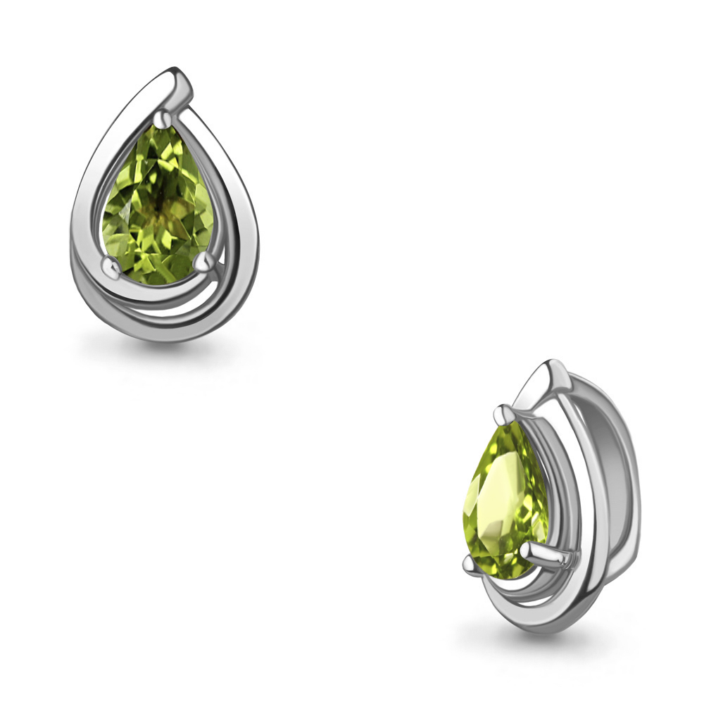 2502007 Подвеска из Серебра с хризолитом