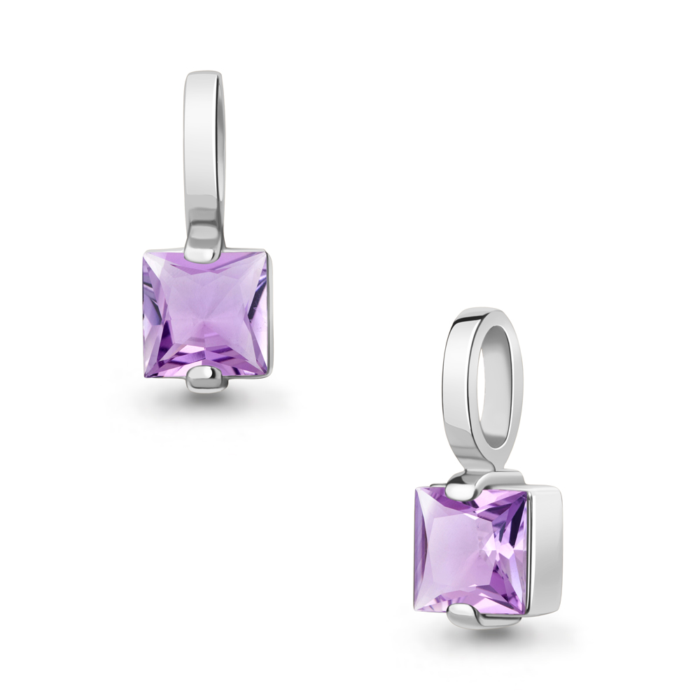 2532704 Подвеска из Серебра с аметистом