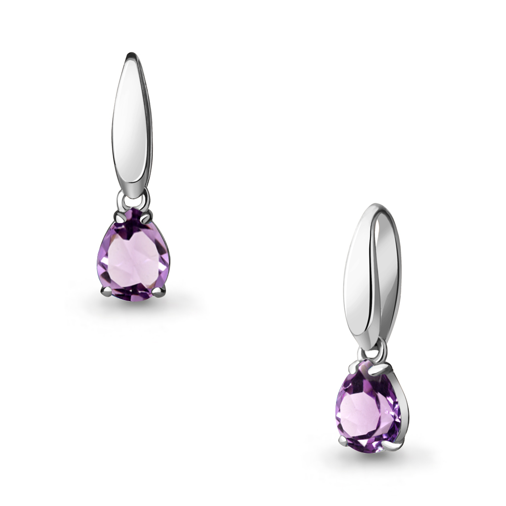 2533304 Подвеска из Серебра с аметистом