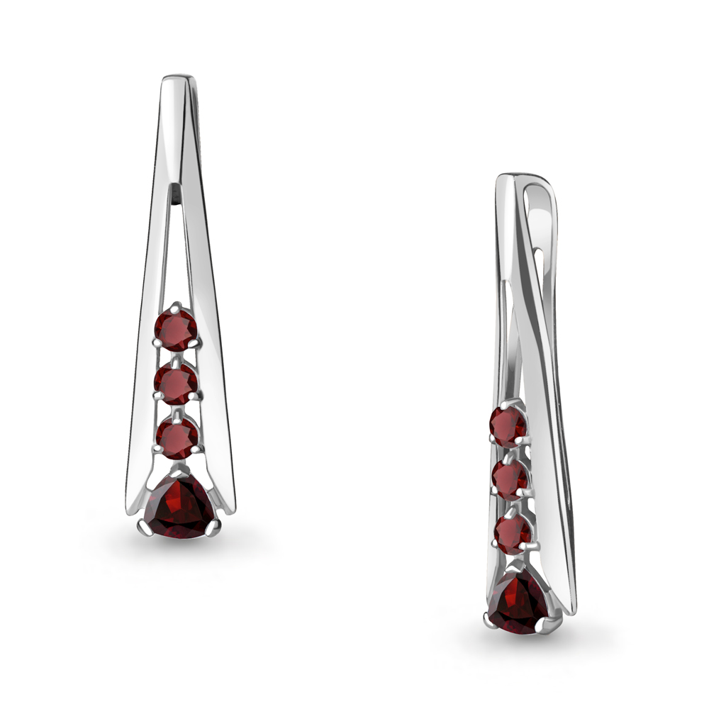 2533503 Подвеска из Серебра с гранатами