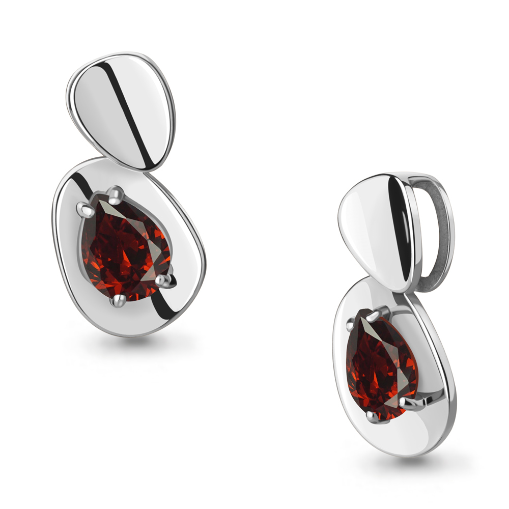 2534803 Подвеска из Серебра с гранатом