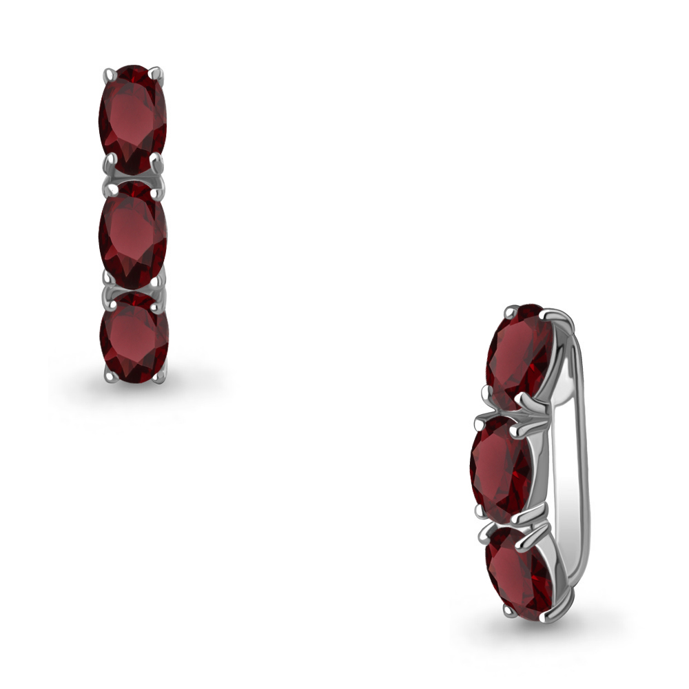 2540103 Подвеска из Серебра с гранатами