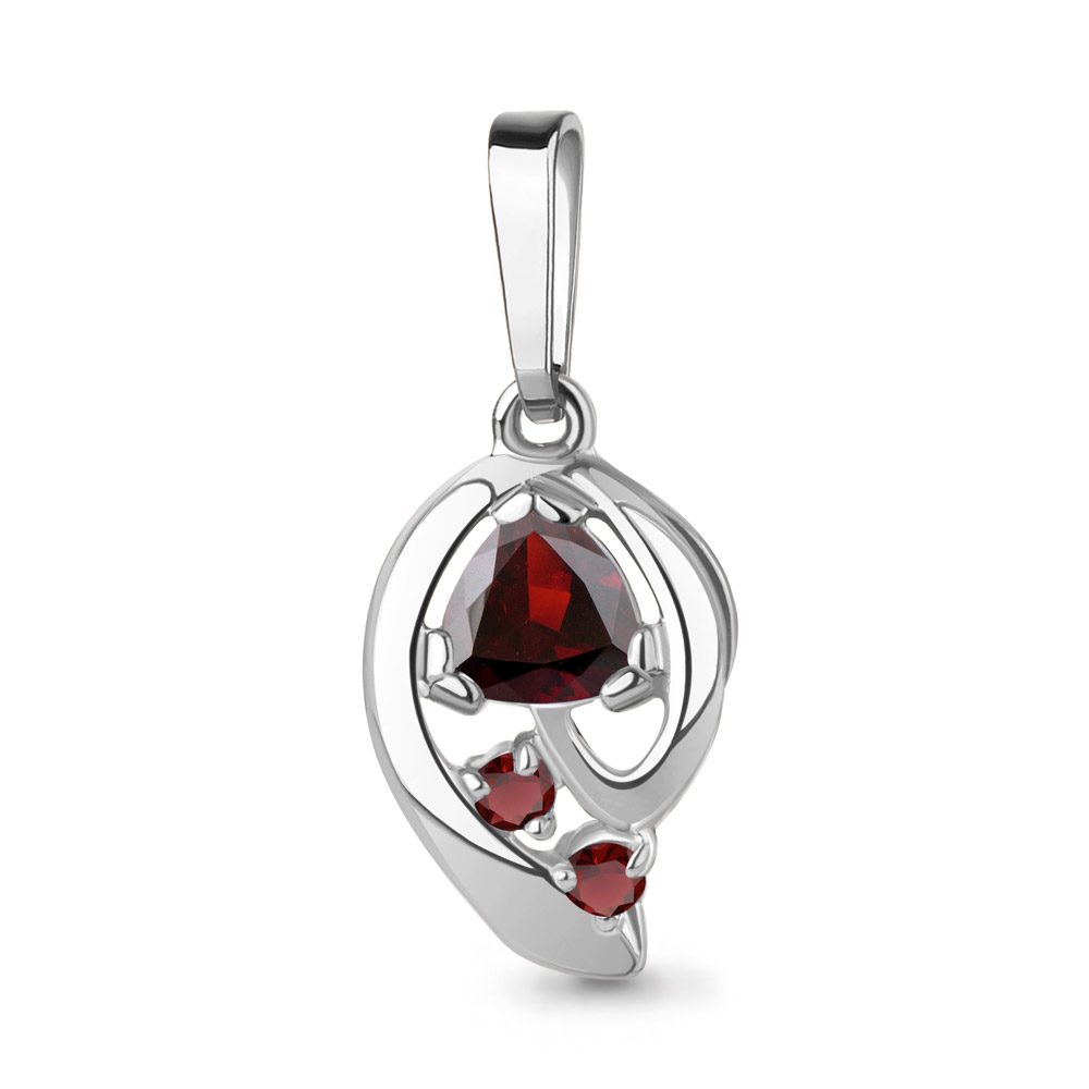 2541303 Подвеска из Серебра с гранатами