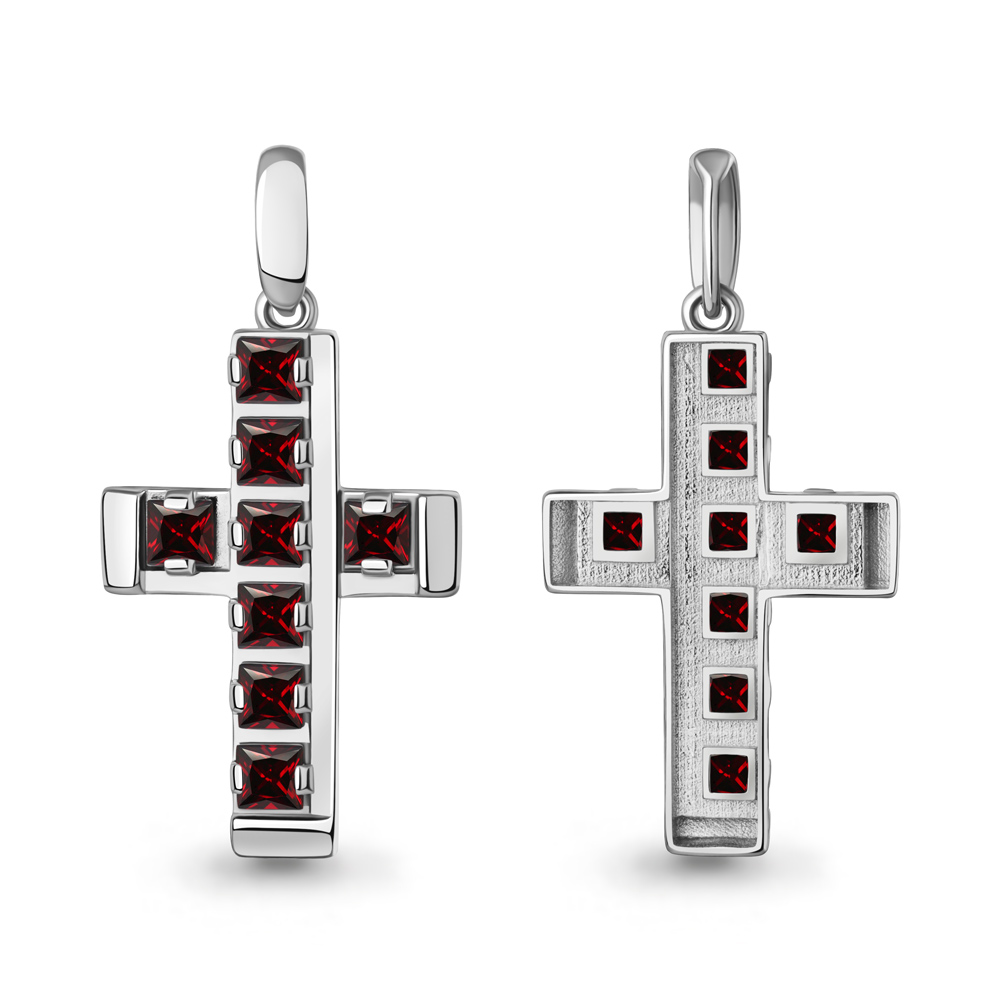 2541803 Подвеска из Серебра с гранатами