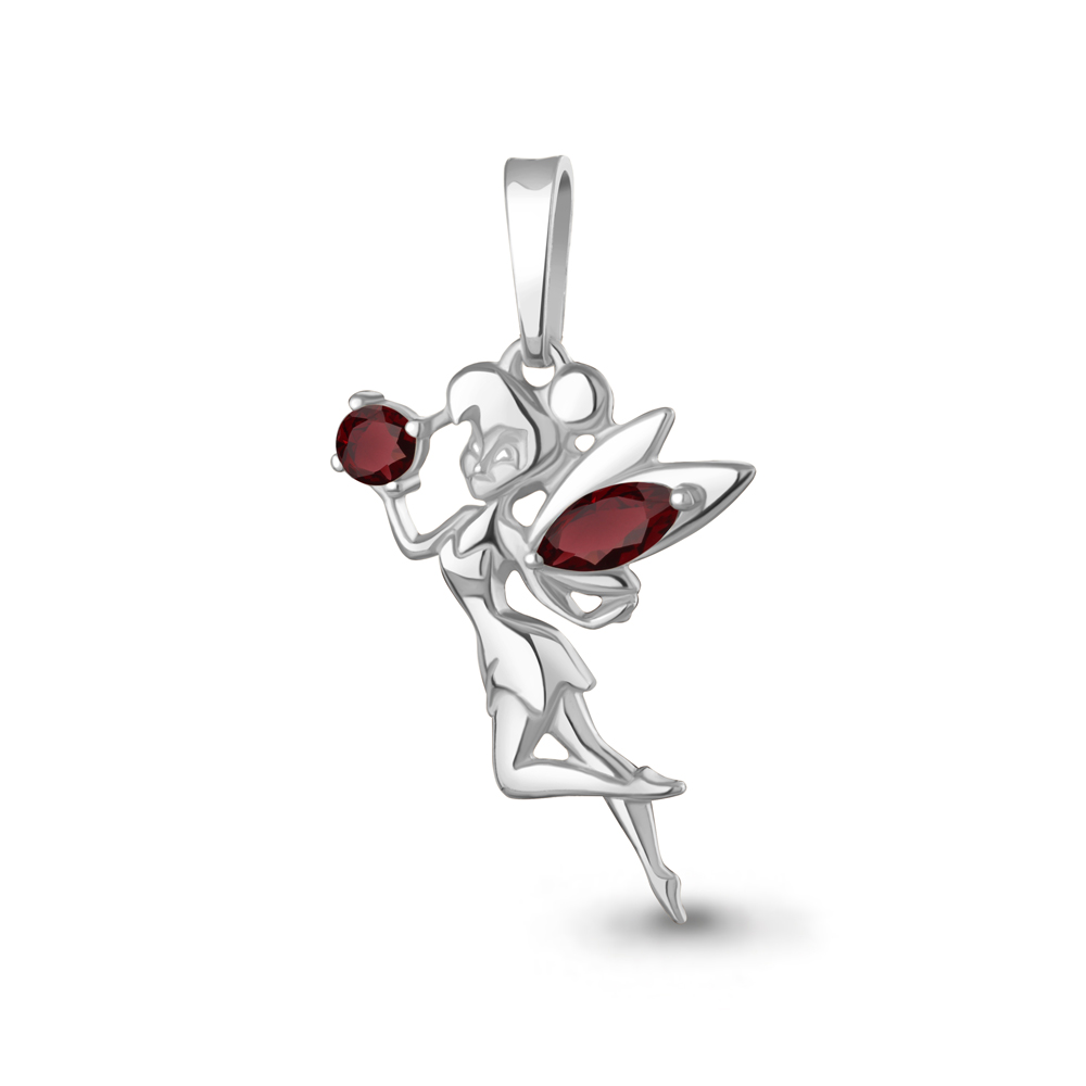 2543903 Подвеска из Серебра с гранатами