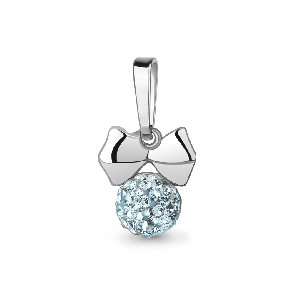 26017Н Подвеска из Серебра с стёклами