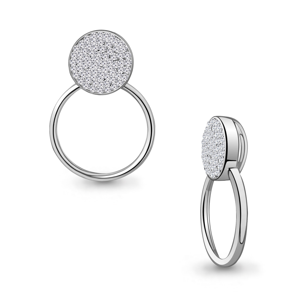 26025 Подвеска из Серебра с стёклами