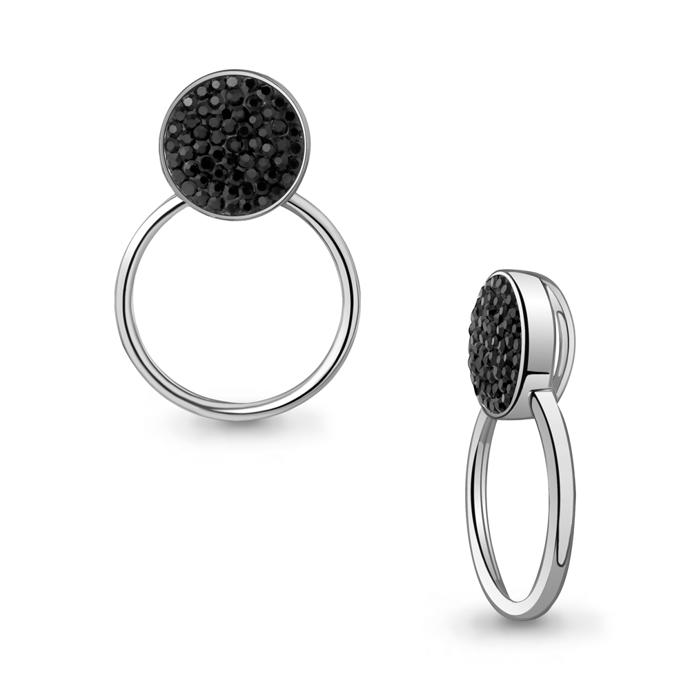 26025Ч Подвеска из Серебра с стёклами