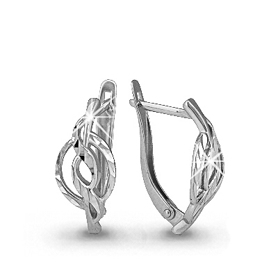 30756 Серьги из Серебра