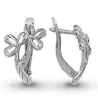 31050 Серьги из серебра