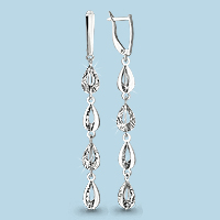 31326 Серьги из Серебра