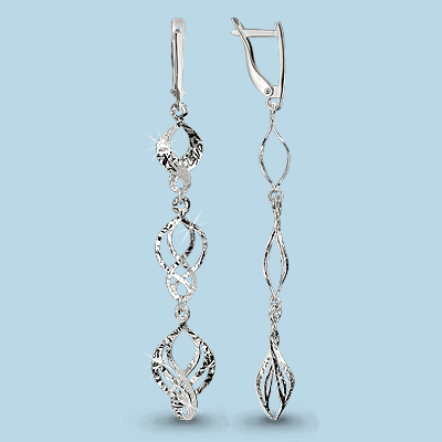 31348 Серьги из Серебра