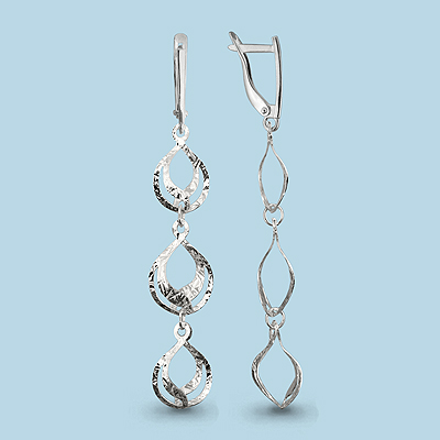 31350 Серьги из Серебра