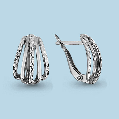 31566 Серьги из Серебра