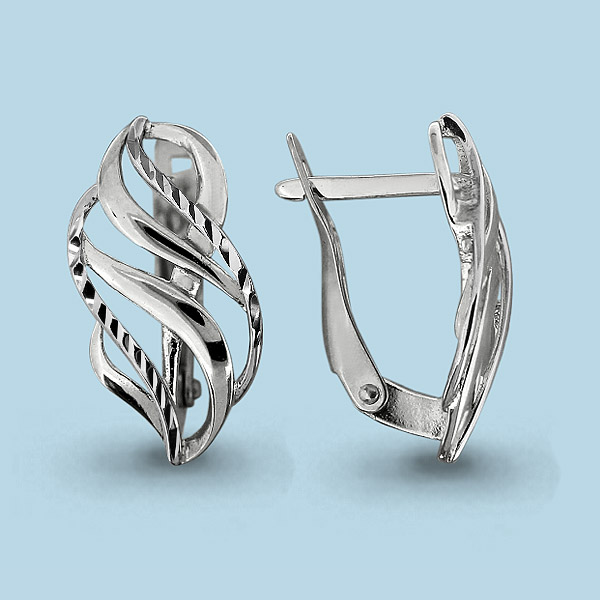 31923 Серьги из Серебра