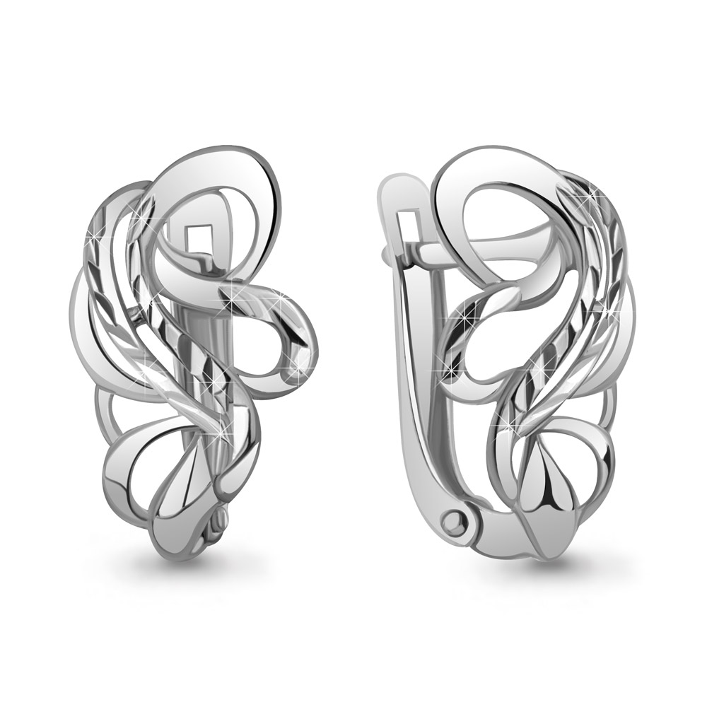 33598 Серьги из Серебра