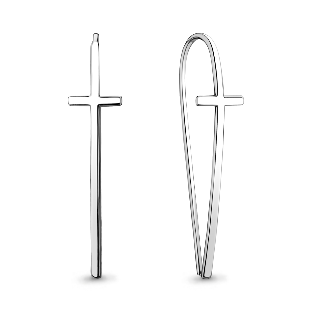 33840 Серьги из Серебра из коллекции "Brave"