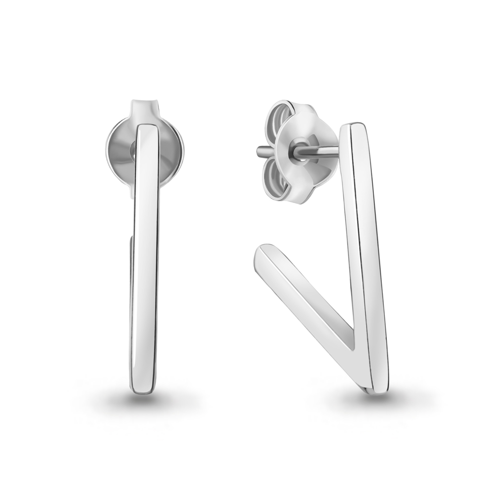 34027 Серьги из серебра