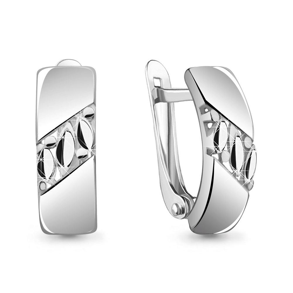 34052 Серьги из Серебра