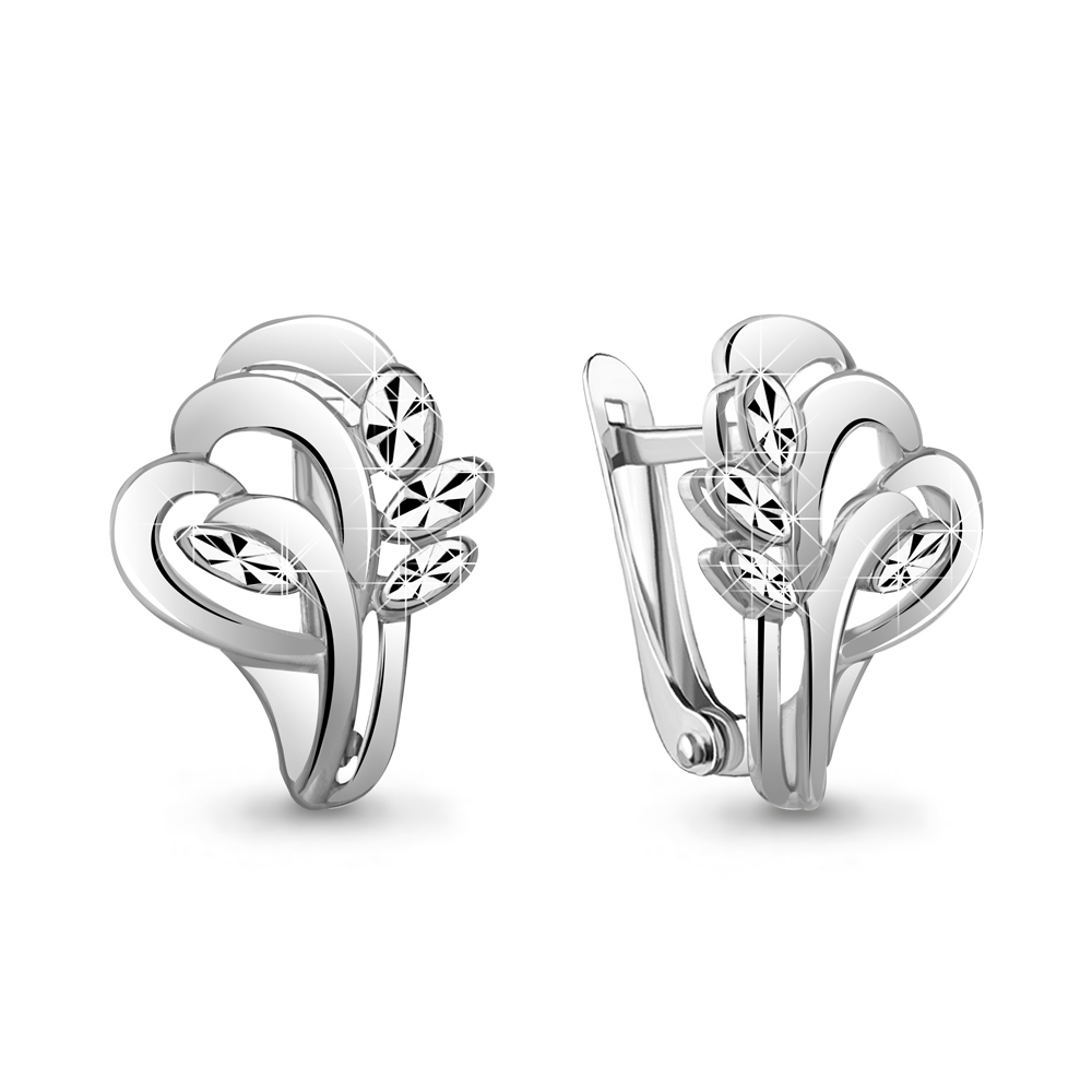 34076 Серьги из Серебра