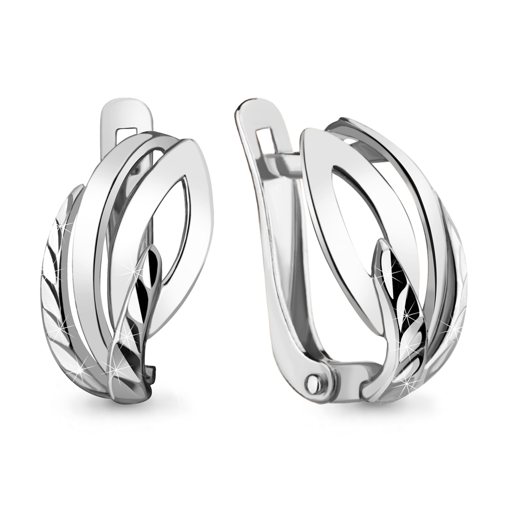 34091 Серьги из Серебра