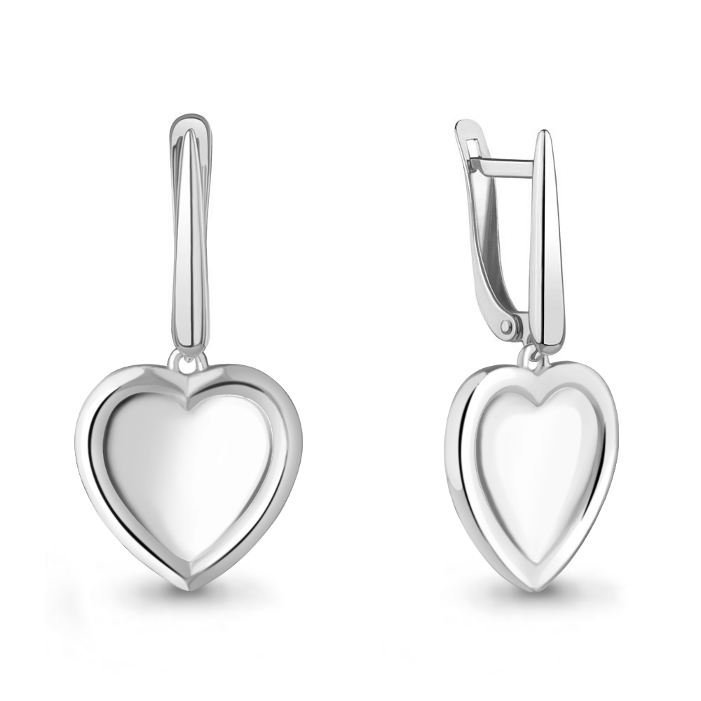 34885 Серьги из Серебра с эмалью