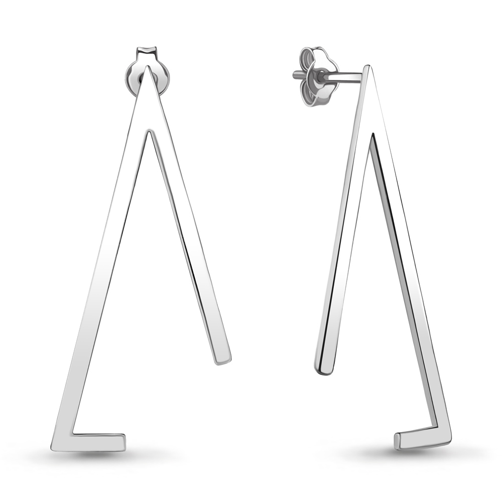 36042 Серьги из Серебра из коллекции "Geometry"