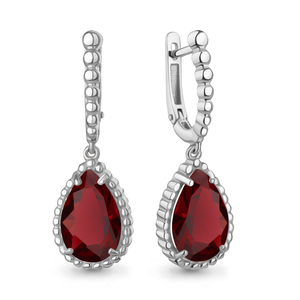 45016185 Серьги из Серебра с наногранатами