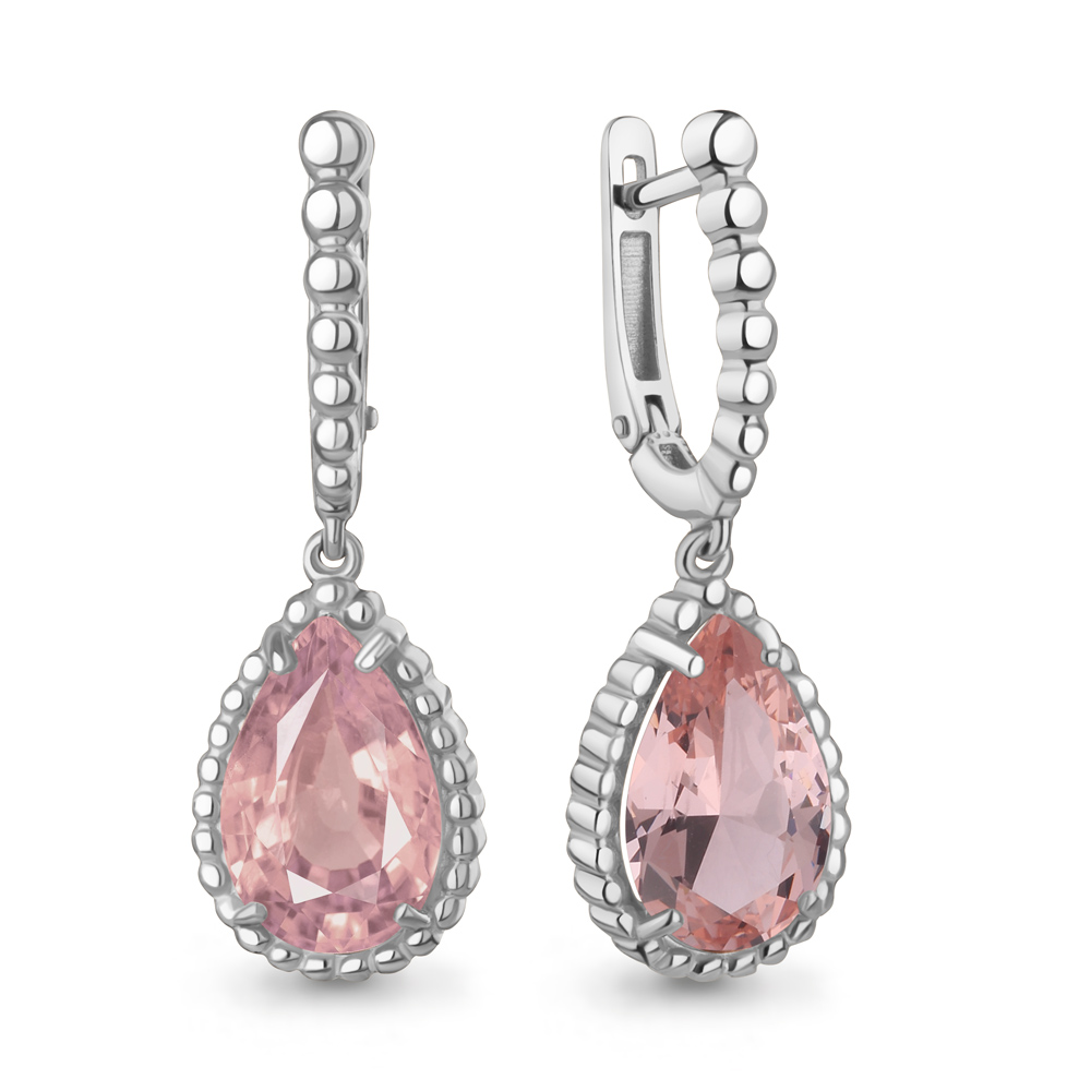 45016190 Серьги из Серебра с наноморганитами