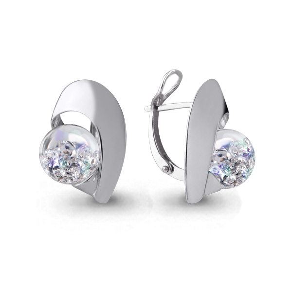 45421П Серьги из Золота из коллекции "French ball"