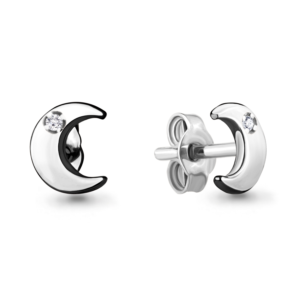 46594А Серьги из Серебра с фианитами