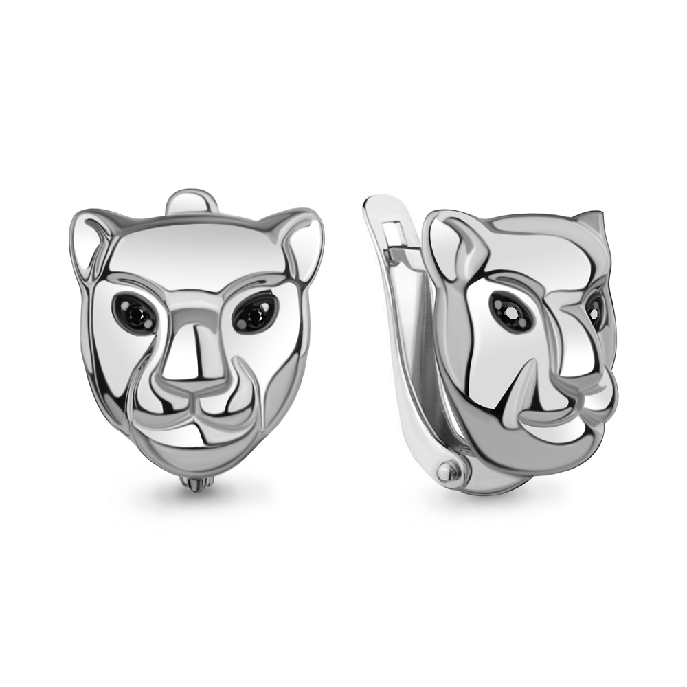 49774Ч Серьги из Серебра с нанокристаллами