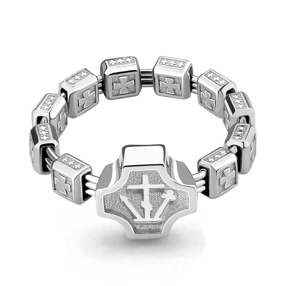 54581 Кольцо из Серебра из коллекции "Вервица"