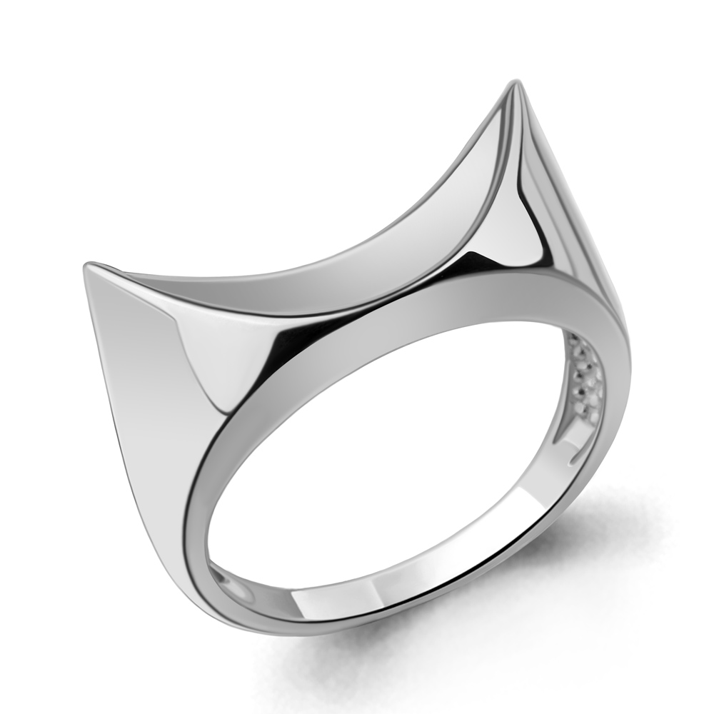 54934 Кольцо из Серебра с стёклами