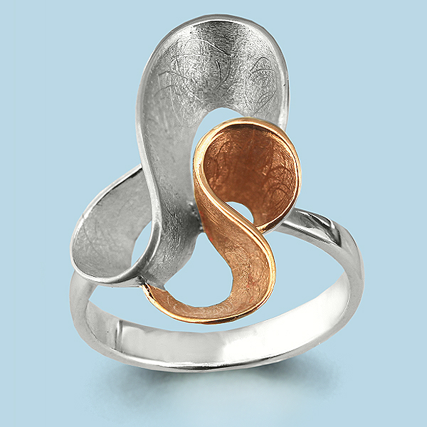 55076 Кольцо из Серебра