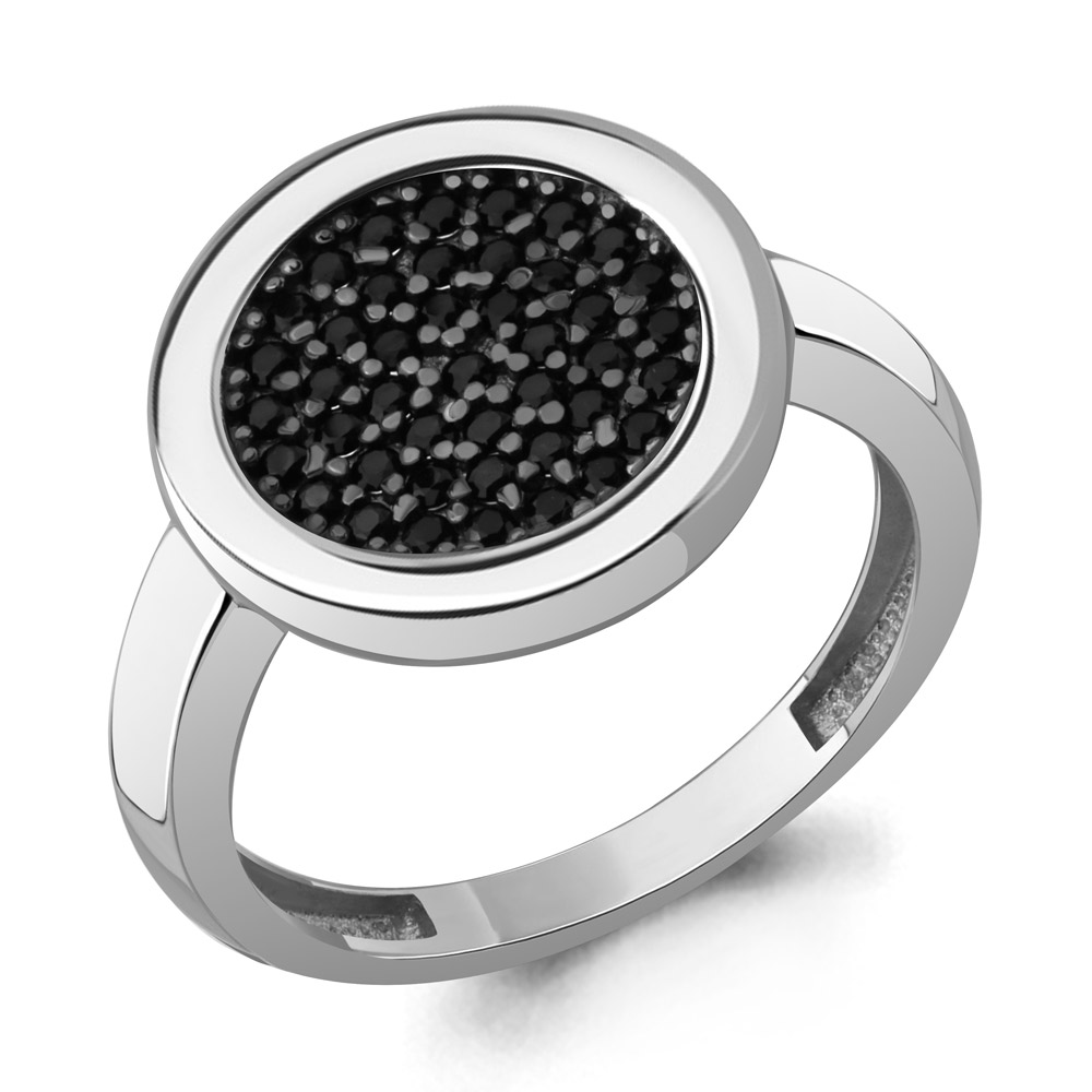 600513Ч Кольцо из Серебра с нанокристаллами