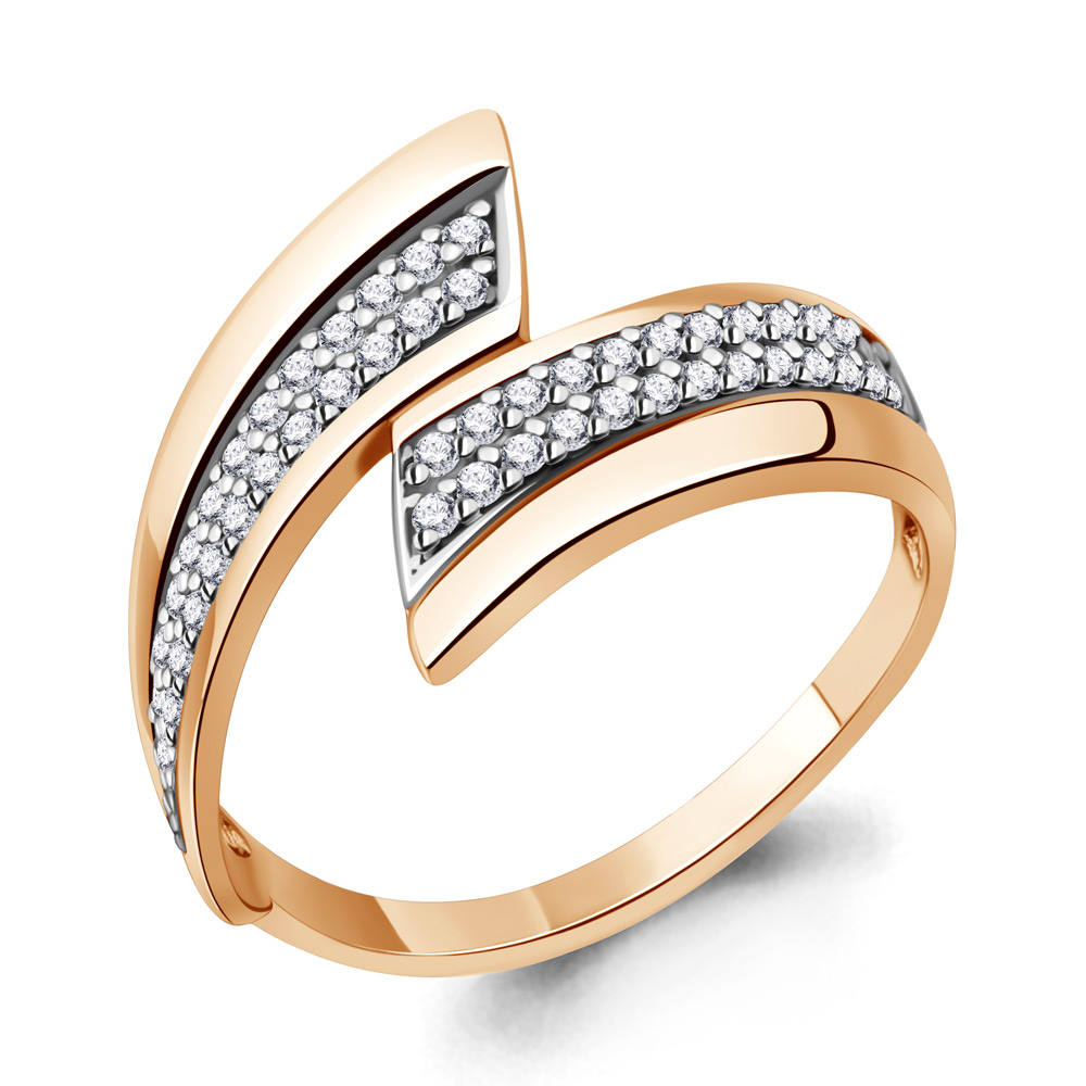 62730А Кольцо из Золота с фианитами