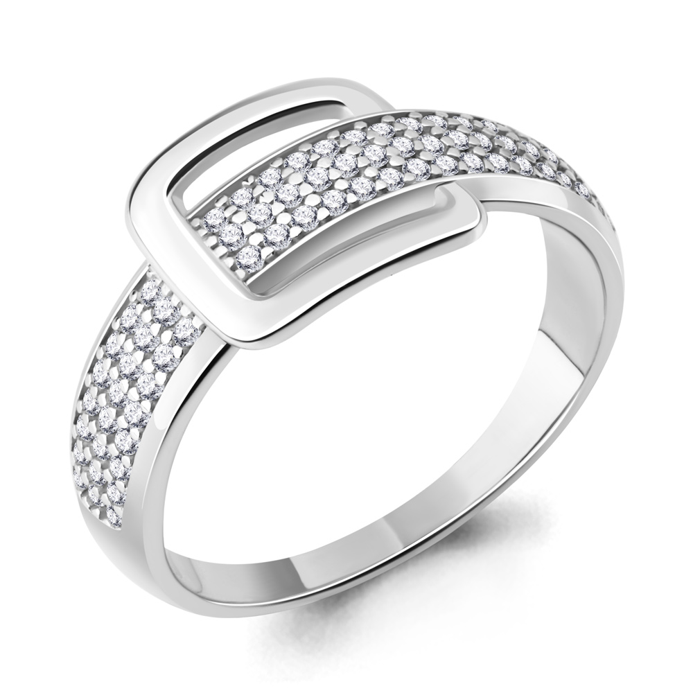 62938А Кольцо из Серебра с фианитами