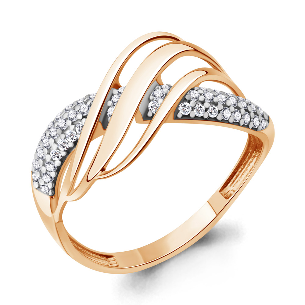 63150А Кольцо из Золота с фианитами