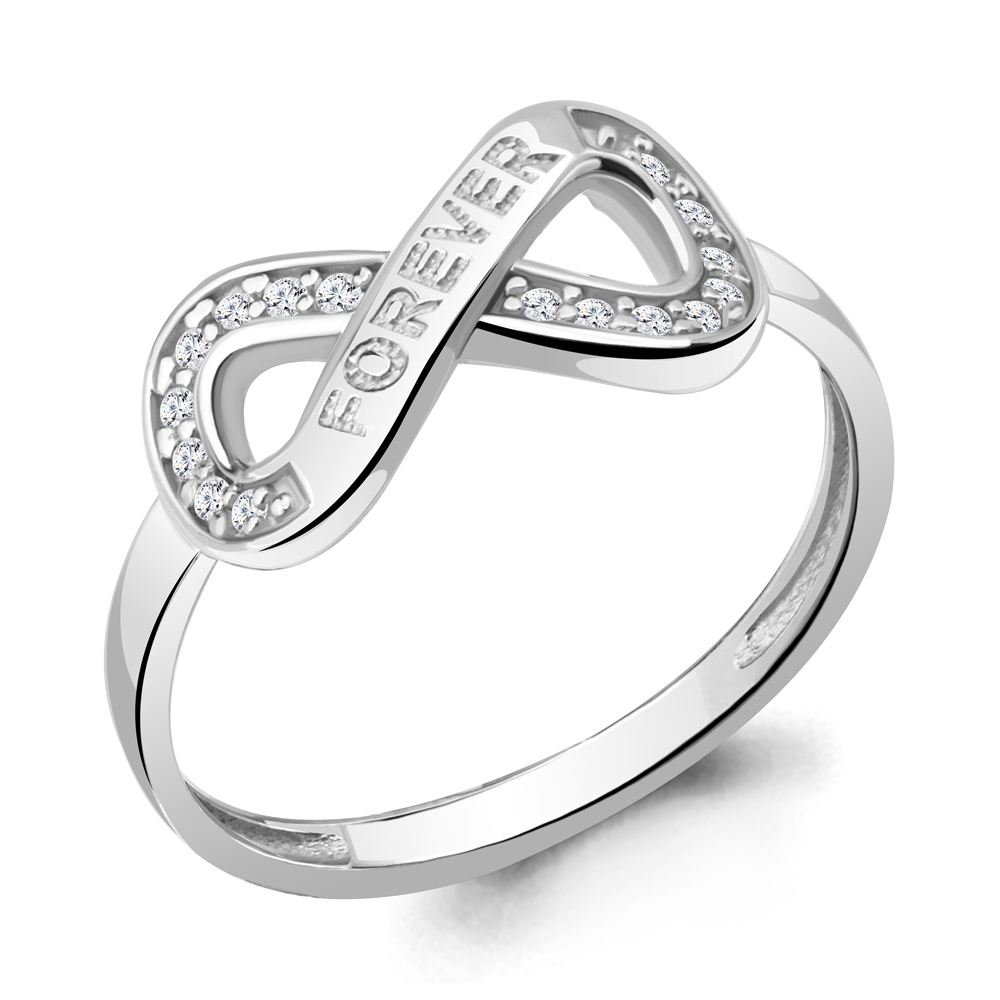 63694А Кольцо из Серебра с фианитами