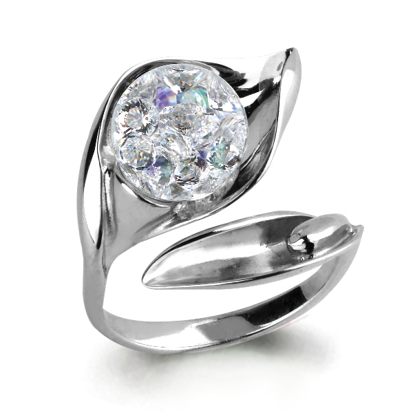 64470П Кольцо из Золота из коллекции "French ball"