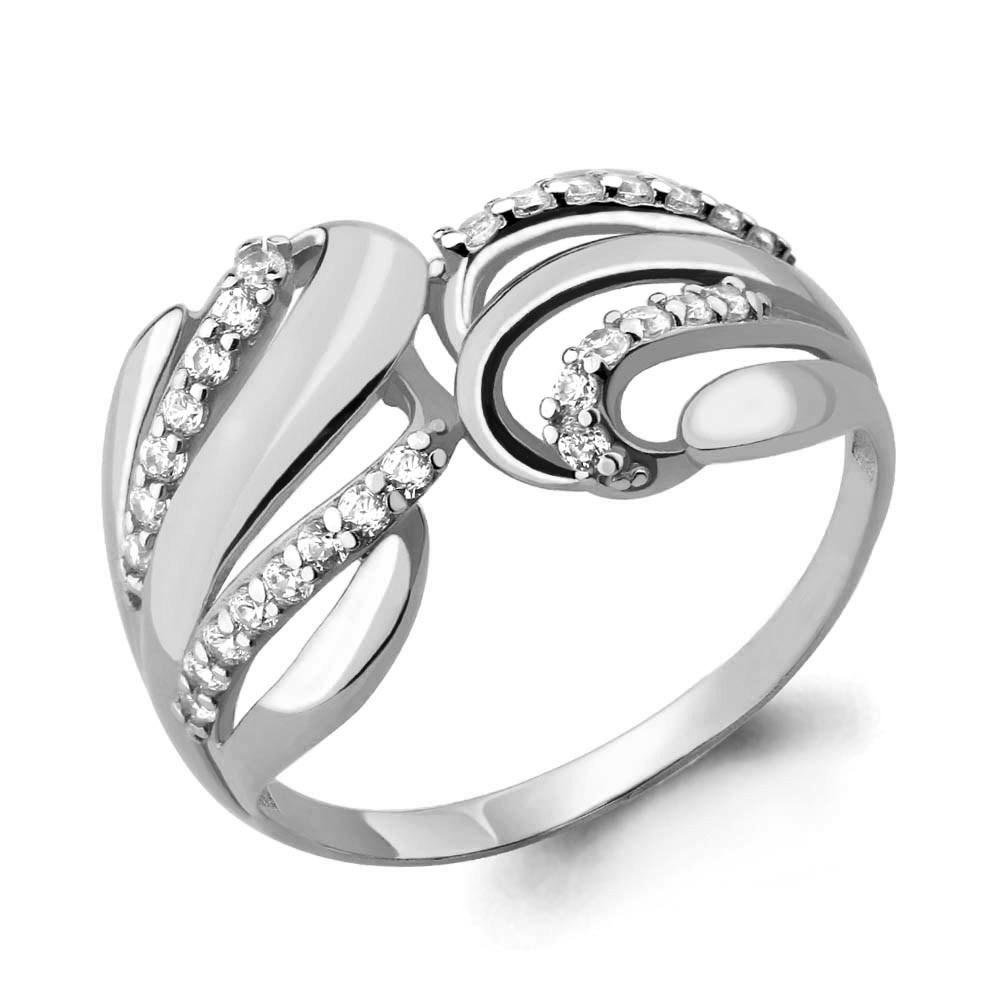 64991А Кольцо из Серебра с фианитами