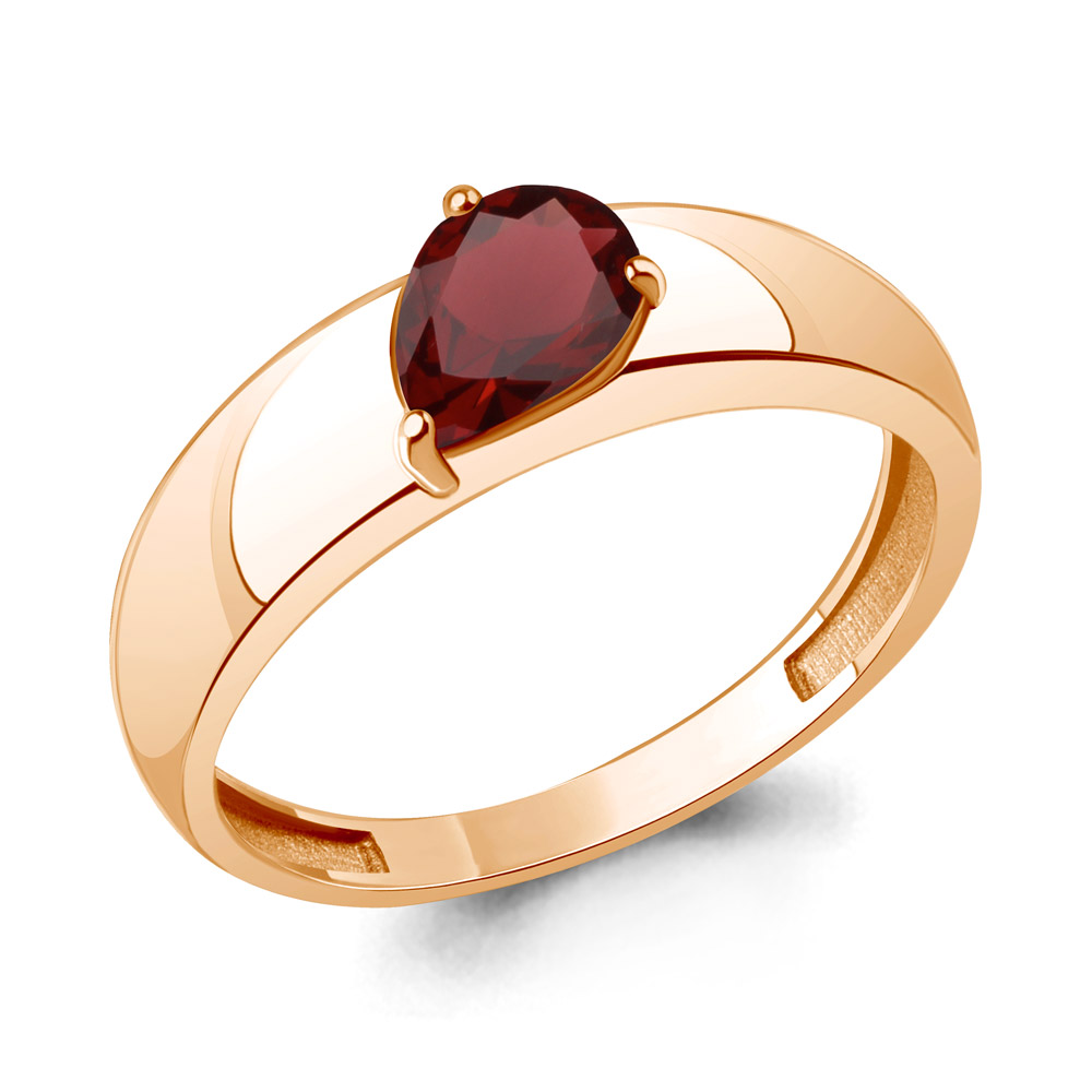 65026403 Кольцо из Золота с гранатом