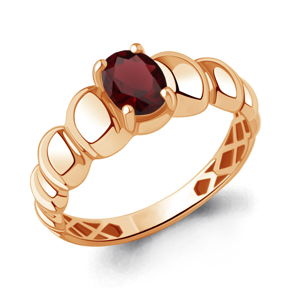 65026503 Кольцо из Золота с гранатом