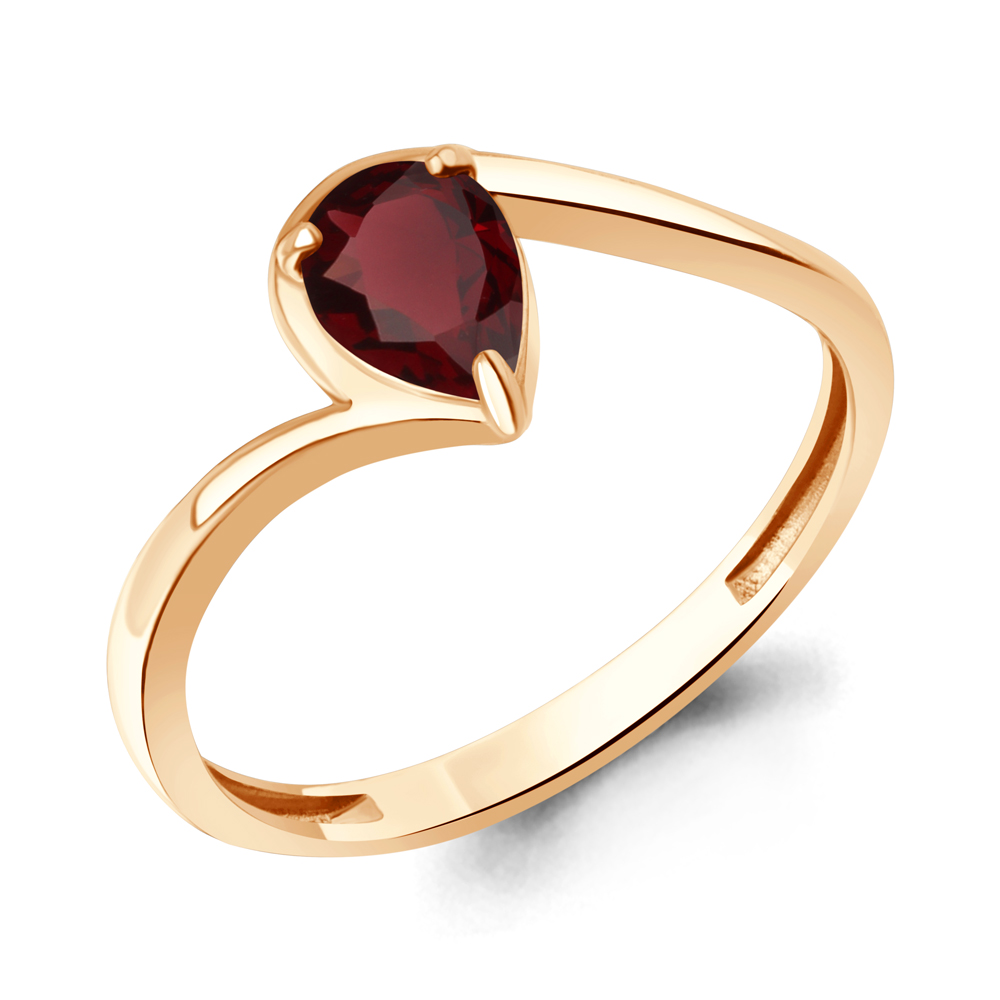 65026803 Кольцо из Золота с гранатом