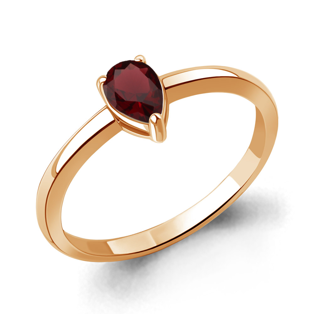 65029103 Кольцо из Золота с гранатом
