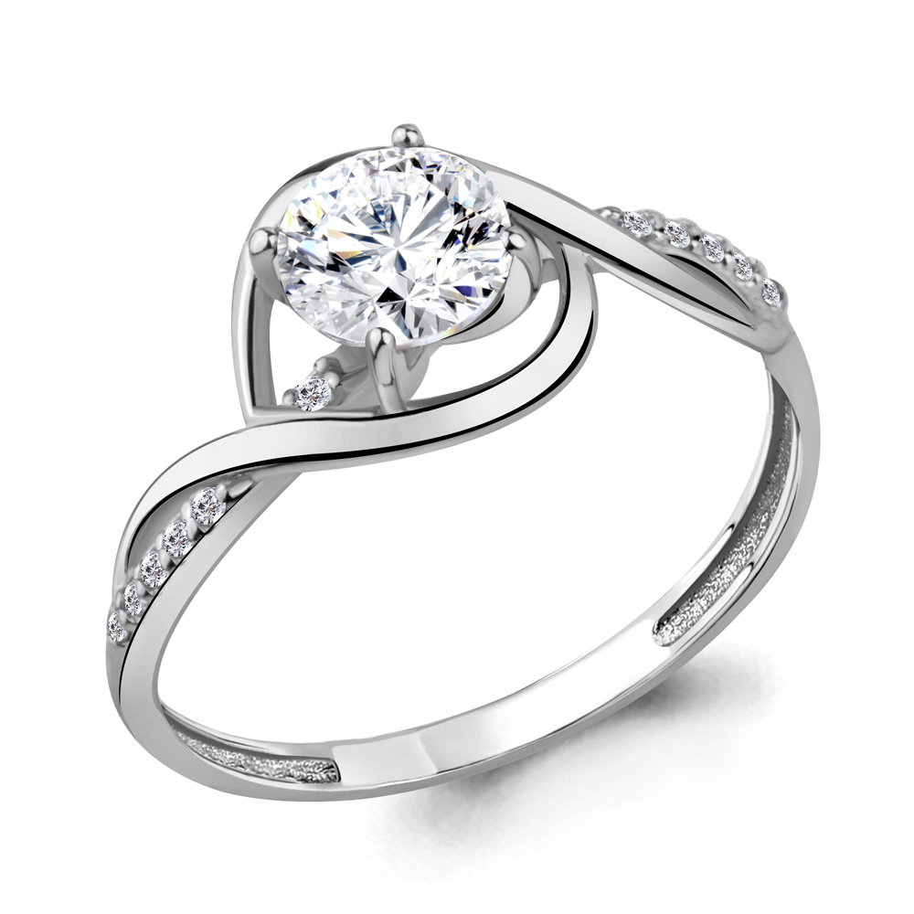 65207А Кольцо из Серебра с фианитами